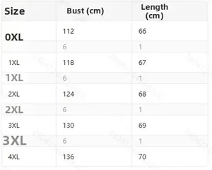 Detailed size chart for women's color block V-neck tee ranging from 0XL to 4XL sizes