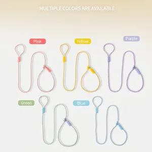 Integrierte Slip-Leine Hundeleine Nylon Polyester Gewebtes Trainingsseil Explosionsgeschützt Verstellbar Für Hunde