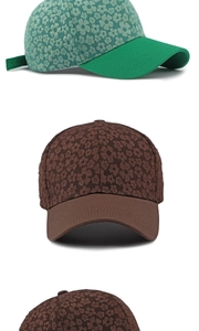 Détail de la broderie florale sur casquette de baseball en coton avec sangle réglable et texture