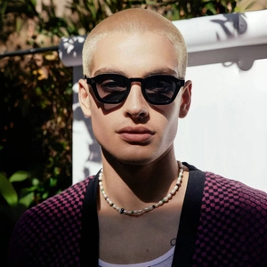 Irregular Square Sunglasses And Anti Blue Light Glasses UV400 Protection PC Frame Geometric Rivet Fashion Eyewear Unisex