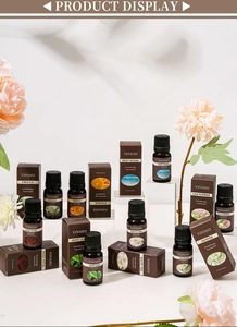 Plant Essential Oil Aromatherapy Oil Soluble Diffuser Home Fragrance Bottle Set 10ml