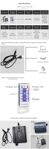 Solar panel controller kit with 18650 lithium battery and remote for outdoor lighting