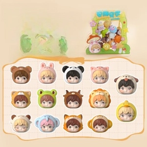 Annabelle Dream Flower series miniature figurine collection showcasing 14 cute animal characters