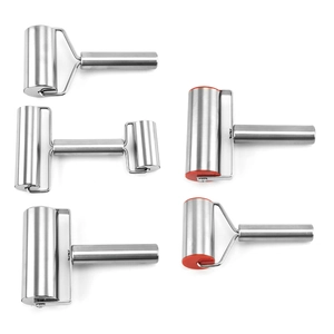 Stainless Steel Rolling Pin Professional Dough Roller For Baking Pastry Pizza Dumpling Non Stick Kitchen Tools