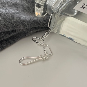 Polished 925 sterling silver handmade woven link chain bracelet for modern women