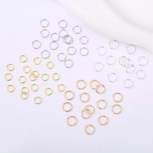 14K gold filled jump rings and connectors for DIY handmade jewelry making