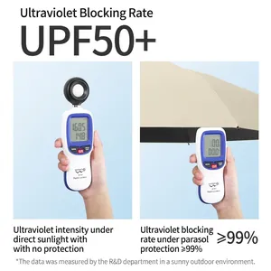 Parapluie capsule ultraléger UPF 50+ avec haute protection UV et double couche