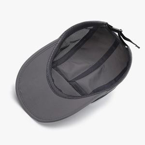 Breathable foldable quick-dry mesh sun hat for men and women with adjustable back strap