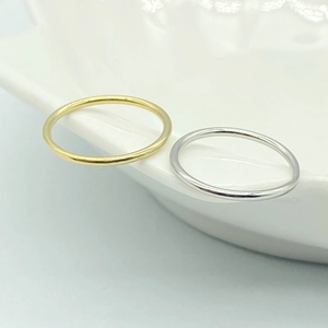925 Sterling Silver Toe Rings For Women Minimalist Simple Plain Geometric Fine Band Open Foot Ring Gold Silver Jewelry