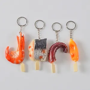 Simulatie BBQ Spiesjes Speelgoed Eten Model PVC Kunstmatige Vlees Groenten Voor Kinderen Keuken Fotografie Rekwisieten