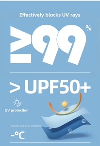 Technisches Gewebe mit UPF 50 plus UV-Schutz und kühlendem Effekt im Detail