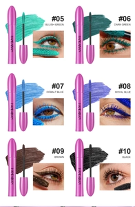 HANDAIYAN bunte Mascara 6 Nuancen wasserfest langanhaltend dicke wimperntusche augen make-up