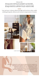 Luxe silver silk robe detail with classic V-neck tie and elegant jewelry accessories