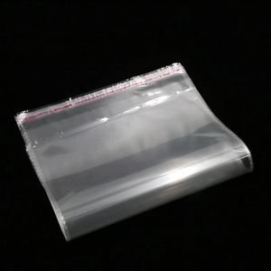 Bolsas de plástico OPP autoadhesivas transparentes para ropa con tiras de sellado