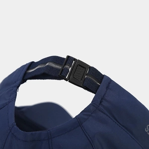 Quick-dry duckbill cap with reflective adjustable buckle for outdoor sports and sun protection