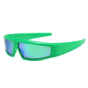 Sports Sunglasses PC Wrap Around UV400 Protection Integrated Lens Cycling Outdoor Y2K Fashion Eyewear Men Women
