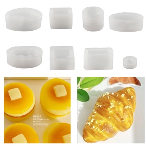 Siliconen vormen voor pannenkoeken en brood voor fondant taart decoratie