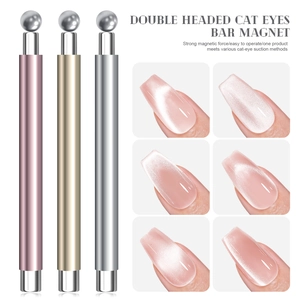 Cat Eye Magnet Wand Metal Strong Magnetic Tool For DIY Nail Art Professional Manicure Effect Elegant Multicolored Stick