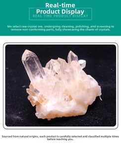 Macro shot of natural white crystal cluster showing raw edges and transparent texture