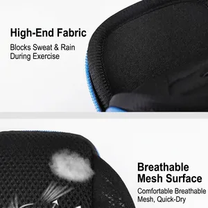 Borsa da braccio sportiva impermeabile con rete traspirante e tessuto traspirante