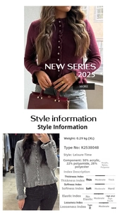 Detail view of solid color buttoned knit cardigan with ruffle trim details for women
