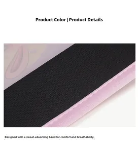 Detail view of the breathable mesh sweatband on the children's UV protection sun hat