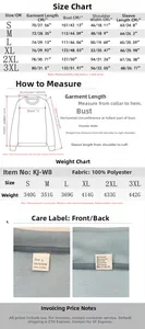 Detailed size chart and measurement guide for slim fit men's long sleeve checkered sweatshirt