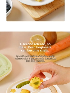 Detailed close-up of a cat claw shaped silicone mold with smooth yellow and green cakes