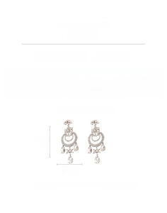 Tableau des tailles et dimensions pour boucles d'oreilles vintage en strass et alliage