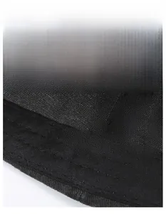 Detail of widened moisture-wicking sweatband inside a vintage washed cotton baseball cap