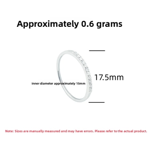 Detailed view of minimalist S925 sterling silver toe ring with tiny cubic zirconia stones