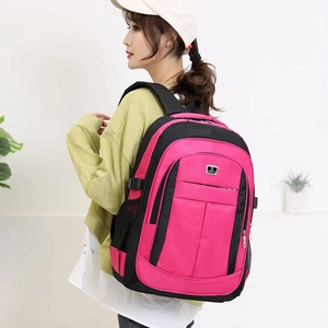 Large Capacity Backpack Oxford Cloth Waterproof Travel Business School Casual Sporty Daypack For Men And Women