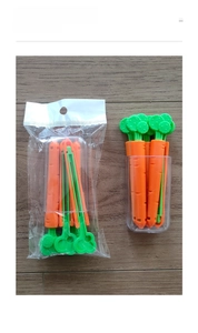 Clips de scellage carotte en sachet et boîte de rangement magnétique pour snacks