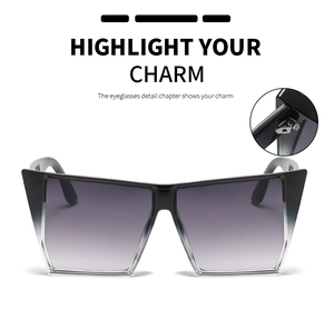 Detailed macro view of the sturdy metal hinge construction on these geometric sunglasses