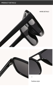 Detail of pilot sunglasses showing reinforced metal hinges and double-bridge frame design