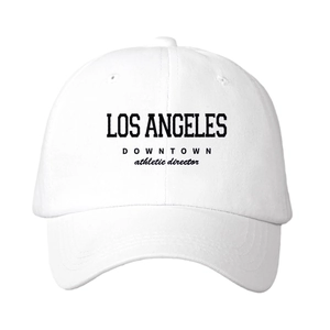 Casquette de baseball blanche Los Angeles Downtown Athletic Director style vintage