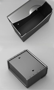 Dual-purpose wall mounted toilet paper box for rolls and tissues with two installation ways
