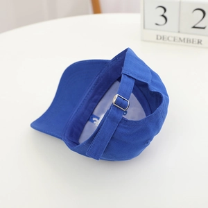 Casquette de baseball dinosaure bleu marine pour enfant avec boucle réglable
