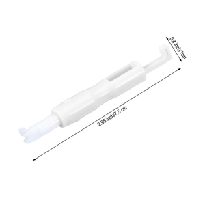 Automatic needle threader tool for household sewing machine precise detail display