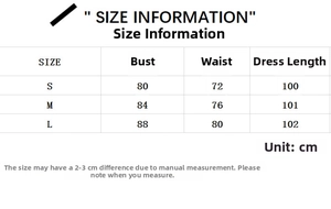 Detailed size information chart for French vintage retro strap dress in centimeters