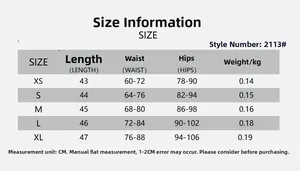 Size chart showing XS to XL measurements for the PU leather ruched bodycon mini skirt