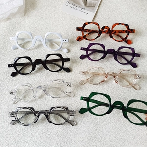 Stylish square geometric optical glasses frame in diverse colors for men and women