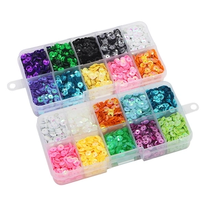 Paillettes Rondes Colorées Éclats En Plastique Irisés Pour La Fabrication De Bijoux DIY Décoration De Vêtements Nail Art