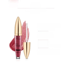 Scheda tecnica del lucidalabbra perlato con texture shimmer e flacone da 5ml di prodotto