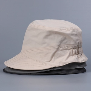 Chapeau Bob Coton Nylon Protection Solaire Respirant Pliable Ajustable Décontracté Été Extérieur Pour Femmes Hommes