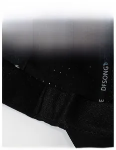 Detail of breathable mesh fabric and wide sweatband on lightweight quick-dry sport cap
