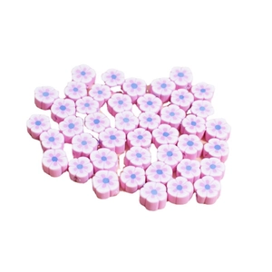 10mm colorful polymer clay flower beads for DIY jewelry and bracelet making