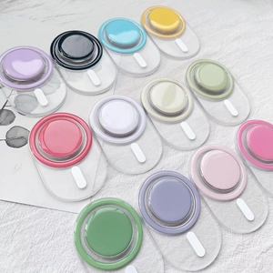 Supporto MagSafe colorato opaco per telefono in vari colori pastello viola blu e giallo