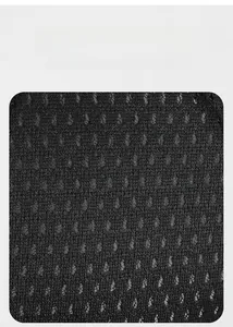 Close-up of the breathable honeycomb mesh fabric on a high-top baseball cap
