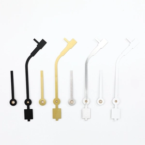 DIY clock hand sets in black, gold, silver, and white finishes for modern clock making